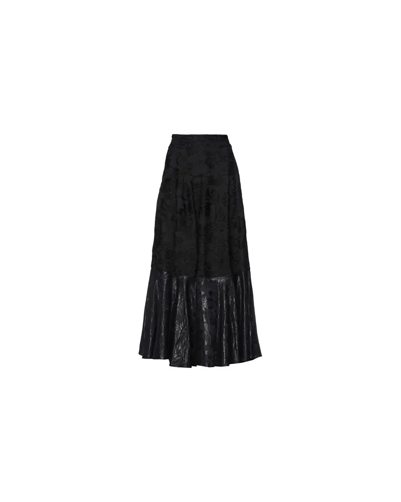 Semicouture HOSEN & RÖCKE - Maxi-Röckeauf YOOX.COM Schwarz