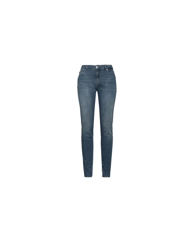 Moschino HOSEN & RÖCKE - Jeanshosenauf YOOX.COM Blau