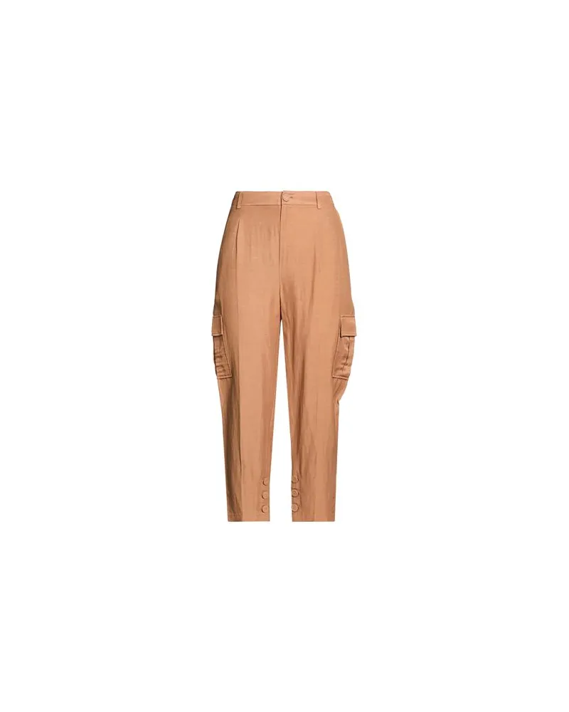 Blumarine HOSEN & RÖCKE - Hosenauf YOOX.COM Lederfarben