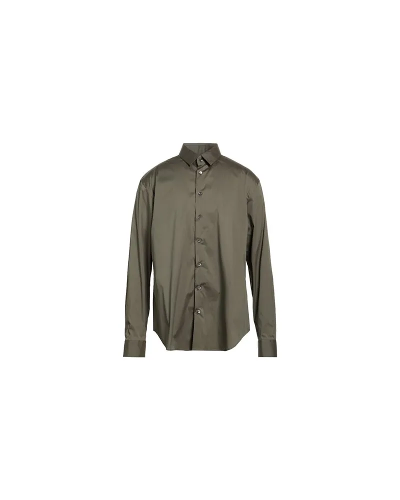 Giorgio Armani TOPS - Hemdenauf YOOX.COM Militärgrün