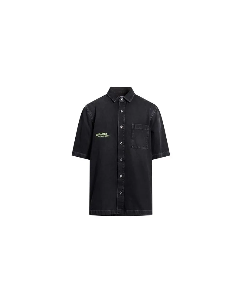 OFF-WHITE TOPS - Jeanshemdenauf YOOX.COM Schwarz