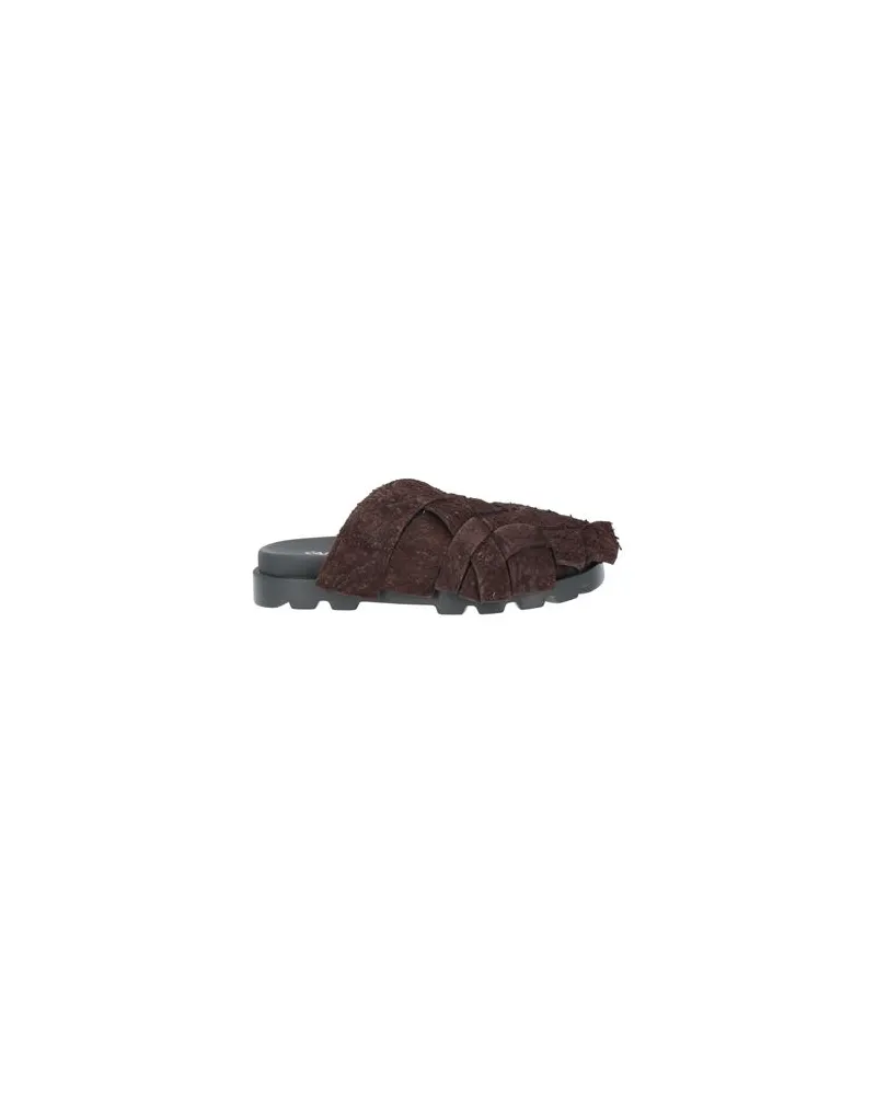 Camper SCHUHE - Mules & Clogsauf YOOX.COM Dunkelbraun