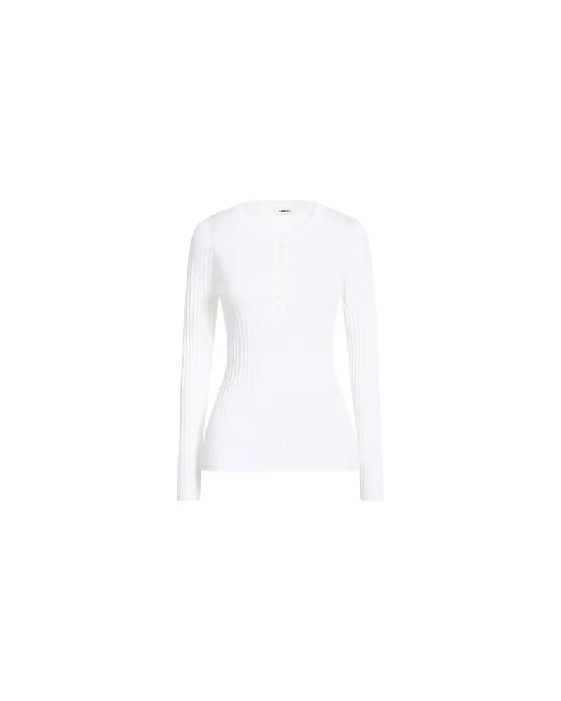 Sandro TOPS - T-shirtsauf YOOX.COM Elfenbein