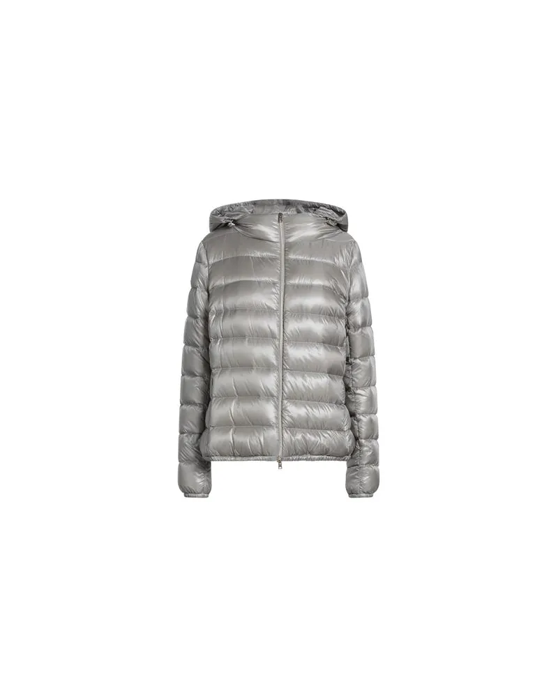 Herno ICONICO - JACKEN & MÄNTEL - Pufferjacken & Daunenjackenauf YOOX.COM Hellgrau