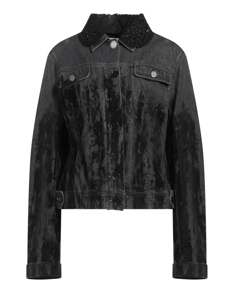 HIGH Jeansjacke/-mantel Schwarz