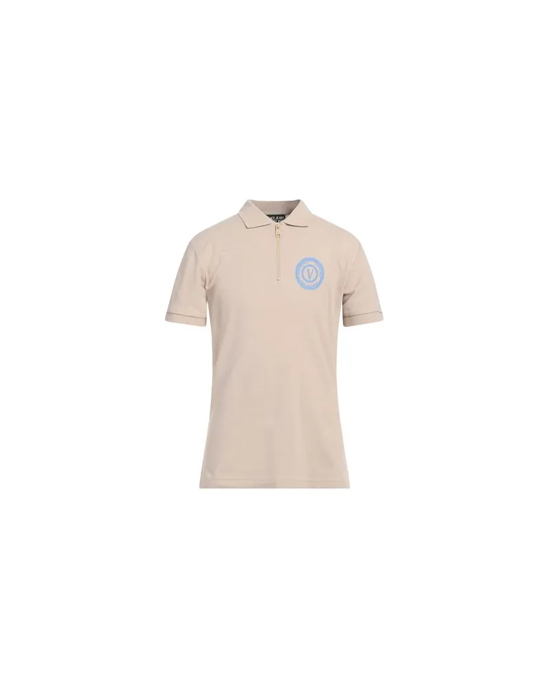 Versace Jeans TOPS - Poloshirtsauf YOOX.COM Beige