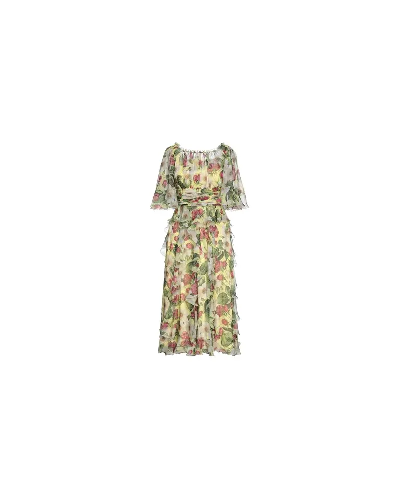 Dolce & Gabbana KLEIDER - Midi-Kleiderauf YOOX.COM Säuregrün