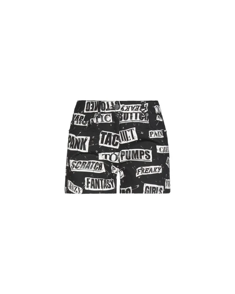 Moschino HOSEN & RÖCKE - Jeansshortsauf YOOX.COM Schwarz