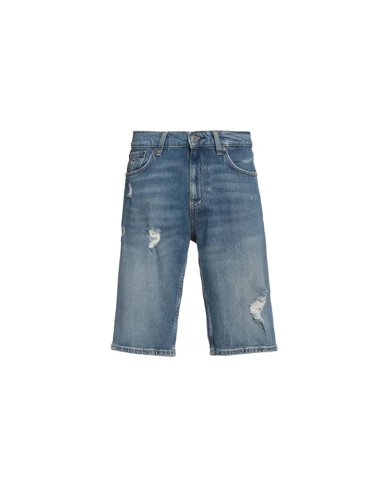 Tommy Hilfiger HOSEN & RÖCKE - Jeansshortsauf YOOX.COM Blau