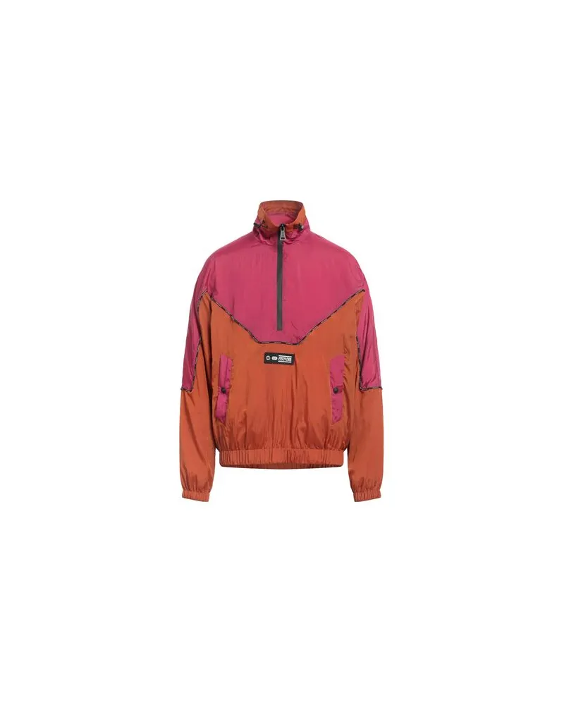 Versace Jeans JACKEN & MÄNTEL - Jacken und Anoraksauf YOOX.COM Fuchsia