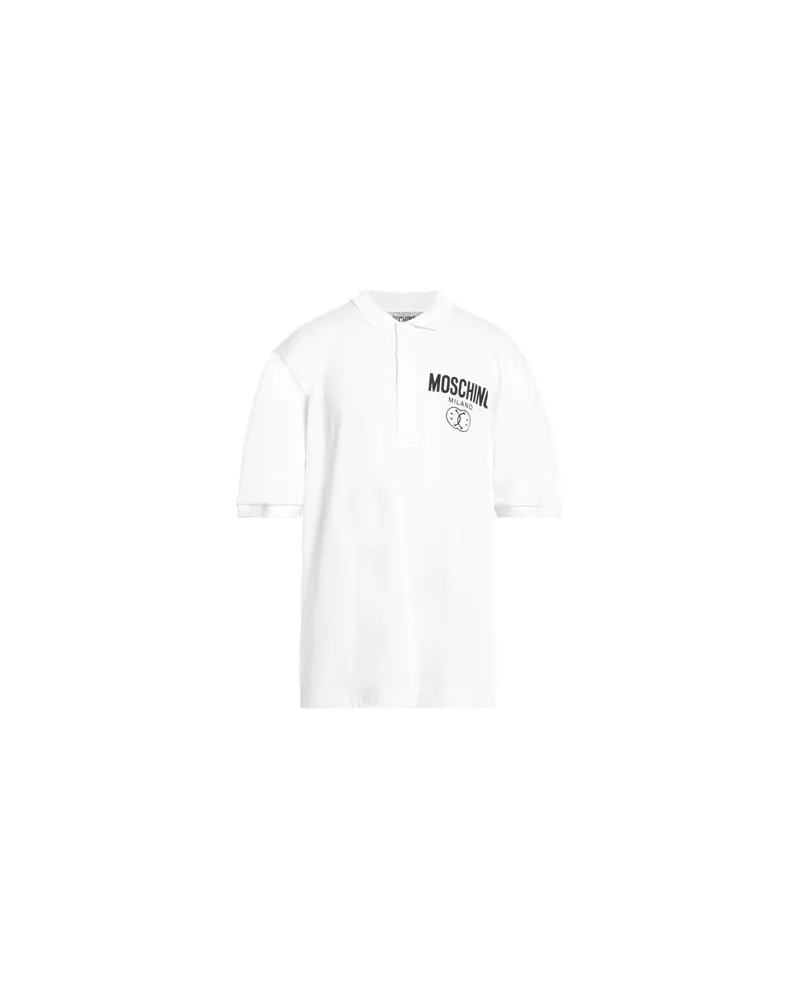 Moschino COUTURE X SMILEY - TOPS - Poloshirtsauf YOOX.COM Weiß