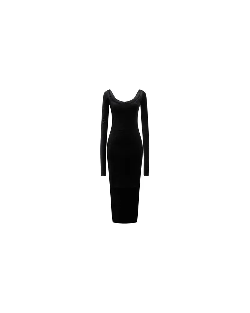 Rick Owens Lilies KLEIDER - Maxi-Kleiderauf YOOX.COM Schwarz