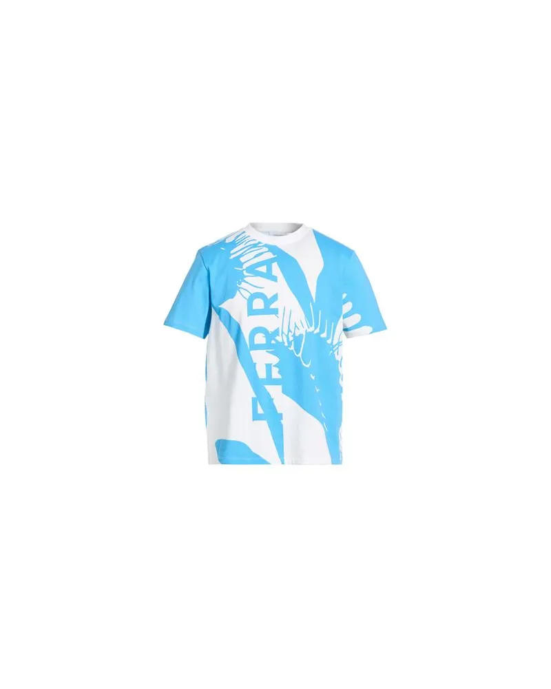 Ferragamo TOPS - T-shirtsauf YOOX.COM Azurblau
