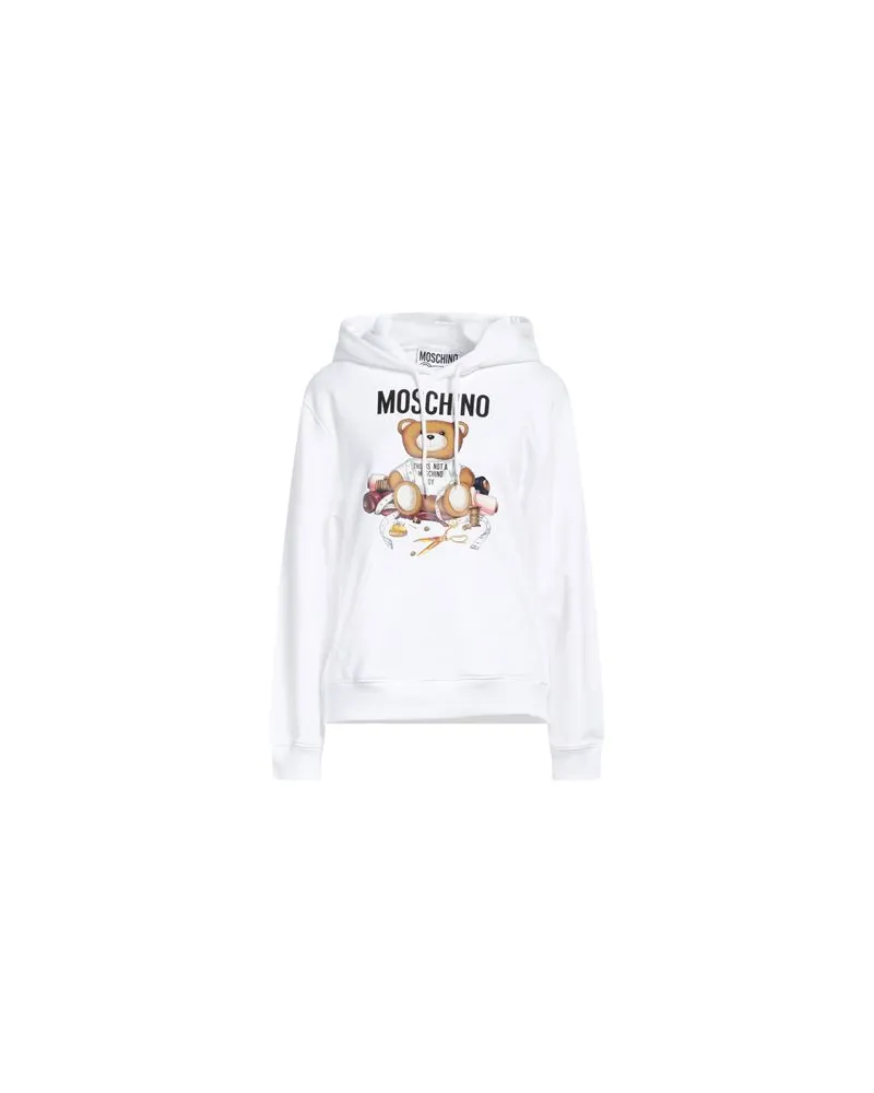 Moschino TOPS - Sweatshirtsauf YOOX.COM Weiß