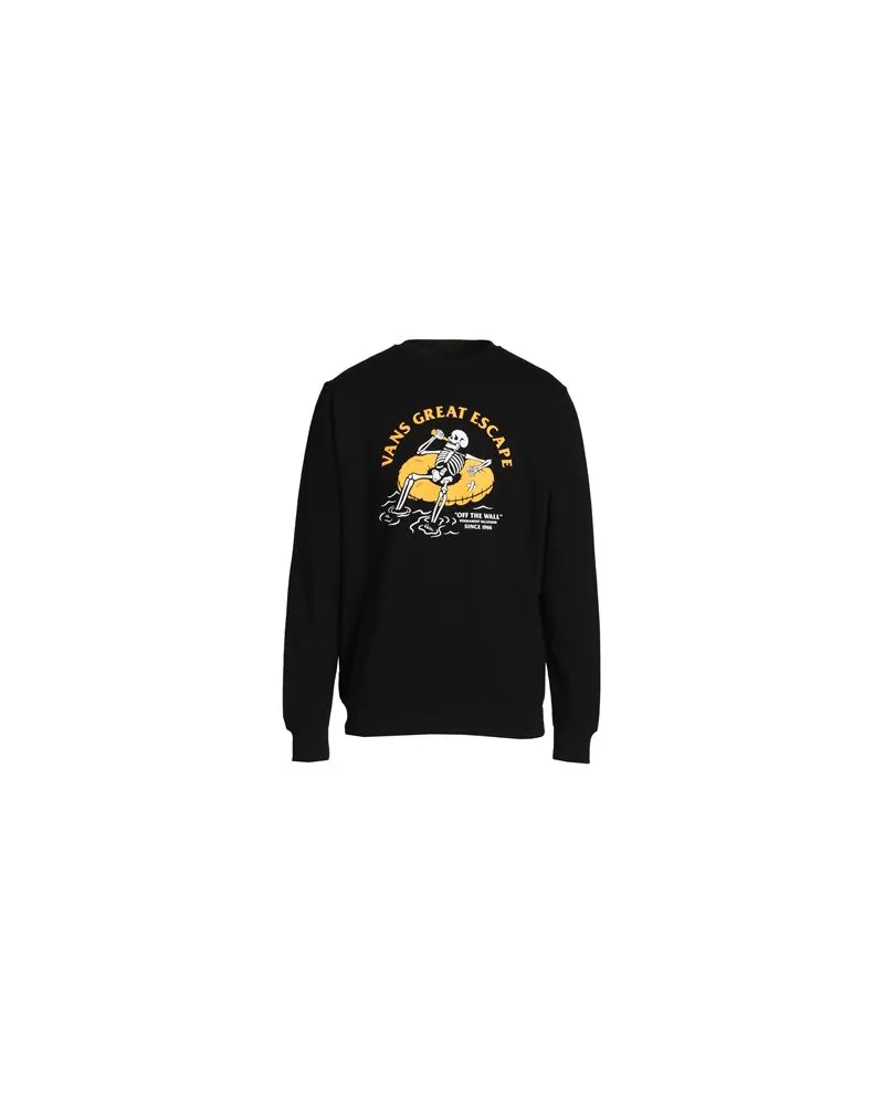 Vans PERMANENT VACATION CREW  - TOPS - Sweatshirtsauf YOOX.COM Schwarz