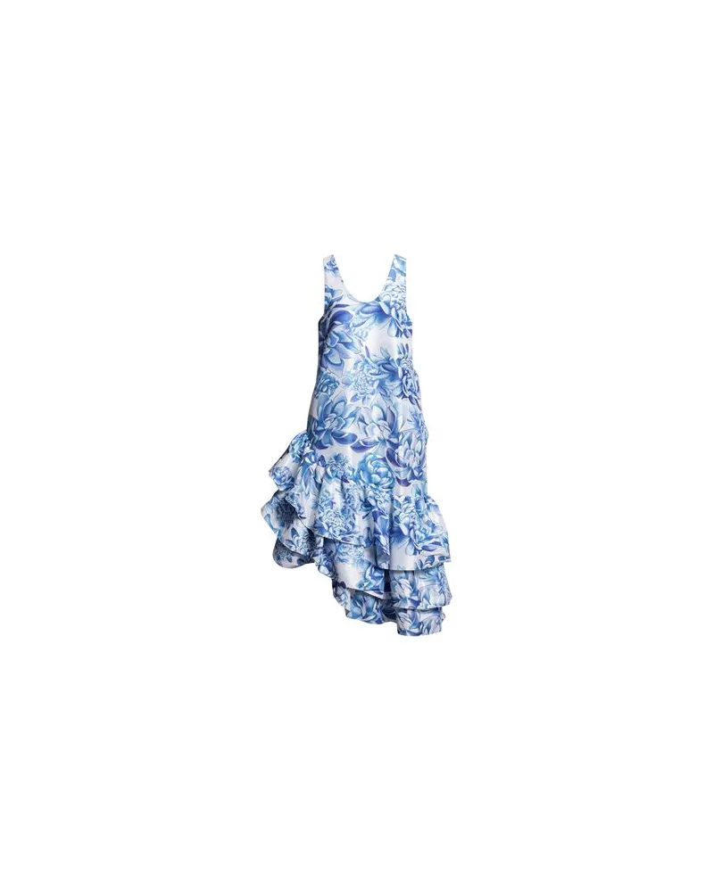 Kika Vargas KLEIDER - Midi-Kleiderauf YOOX.COM Azurblau