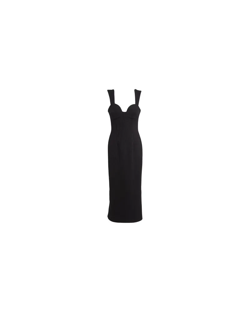 NINEMINUTES KLEIDER - Midi-Kleiderauf YOOX.COM Schwarz