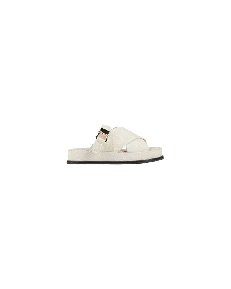 Pollini SCHUHE - Sandalenauf YOOX.COM Hellgrau