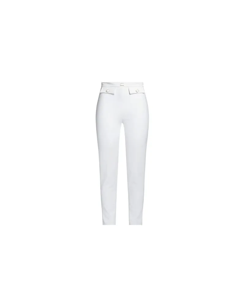 Elisabetta Franchi HOSEN & RÖCKE - Hosenauf YOOX.COM Weiß