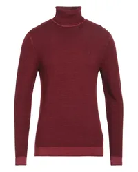 Sun68 Rollkragenpullover Bordeaux