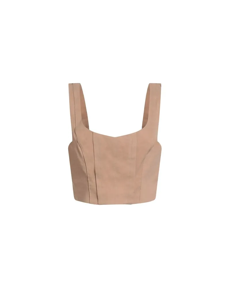 Pinko TOPS - Topsauf YOOX.COM Hellbraun
