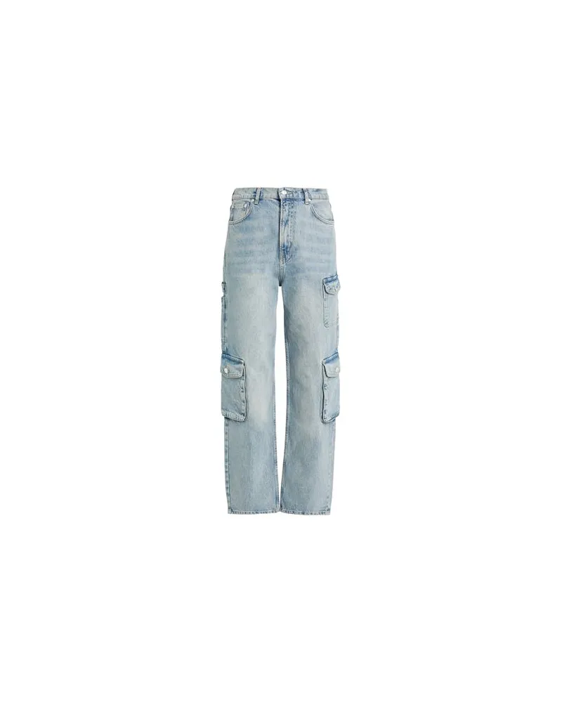 Moschino HOSEN & RÖCKE - Jeanshosenauf YOOX.COM Blau