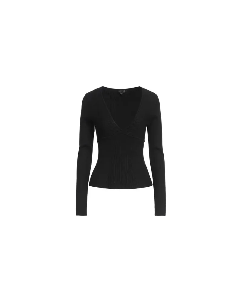 Guess STRICKWAREN - Pulloverauf YOOX.COM Schwarz