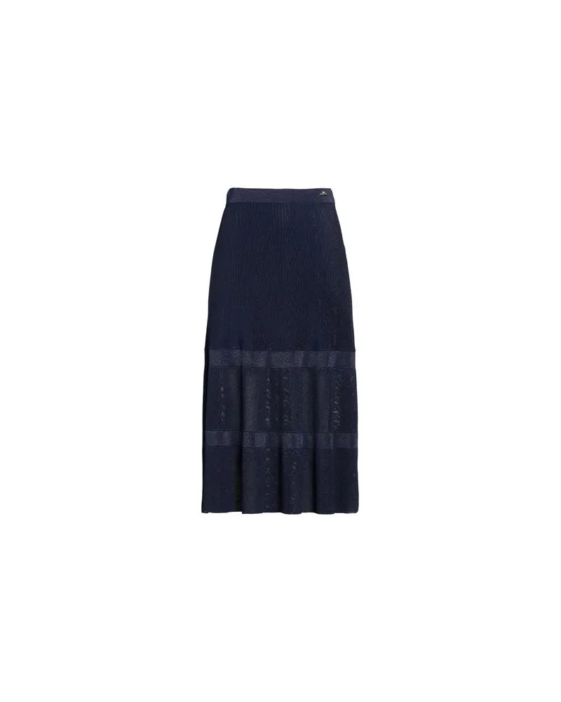 Elisabetta Franchi HOSEN & RÖCKE - Midi-Röckeauf YOOX.COM Marineblau