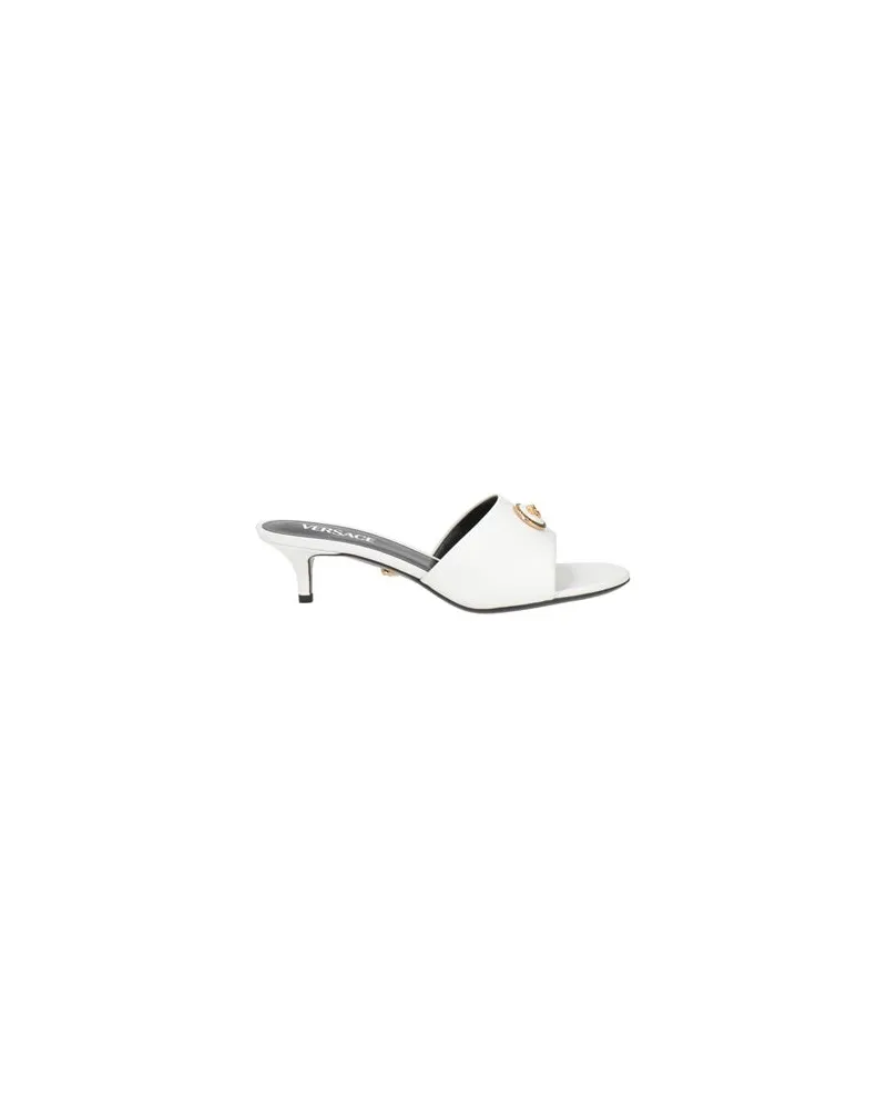 Versace SCHUHE - Sandalenauf YOOX.COM Weiß