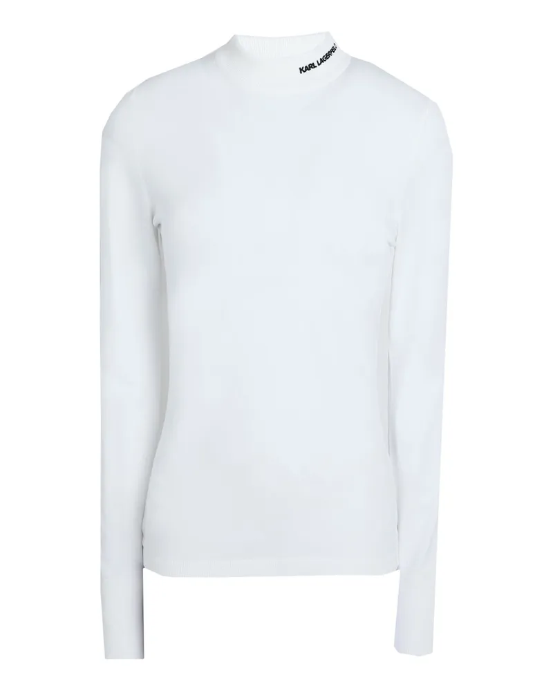 Karl Lagerfeld Rollkragenpullover Weiß