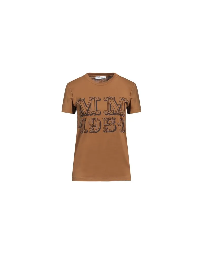 Max Mara TOPS - T-shirtsauf YOOX.COM Braun