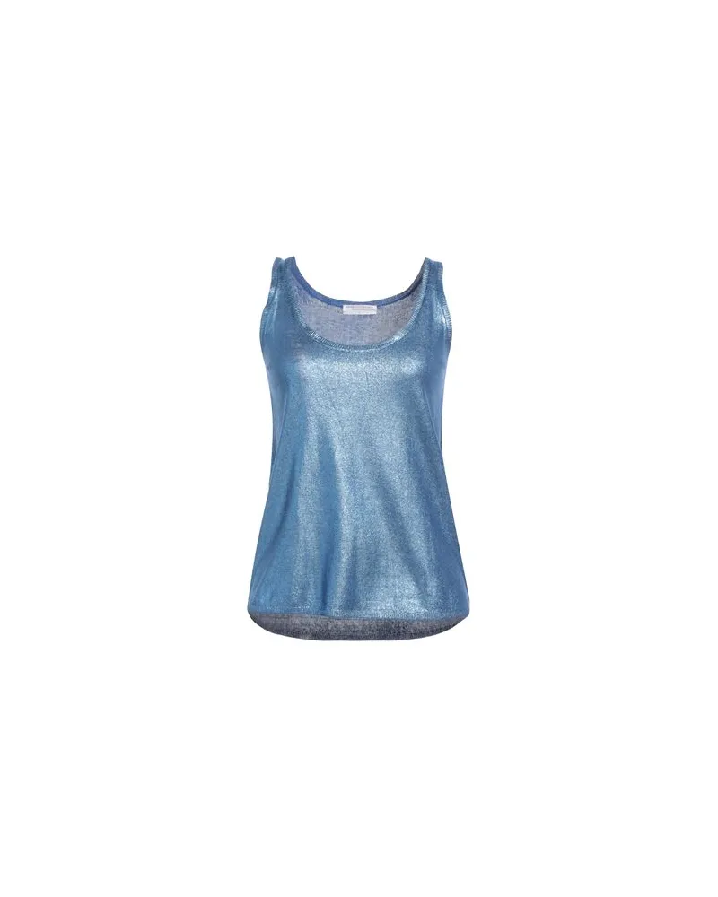 Majestic TOPS - Topsauf YOOX.COM Azurblau