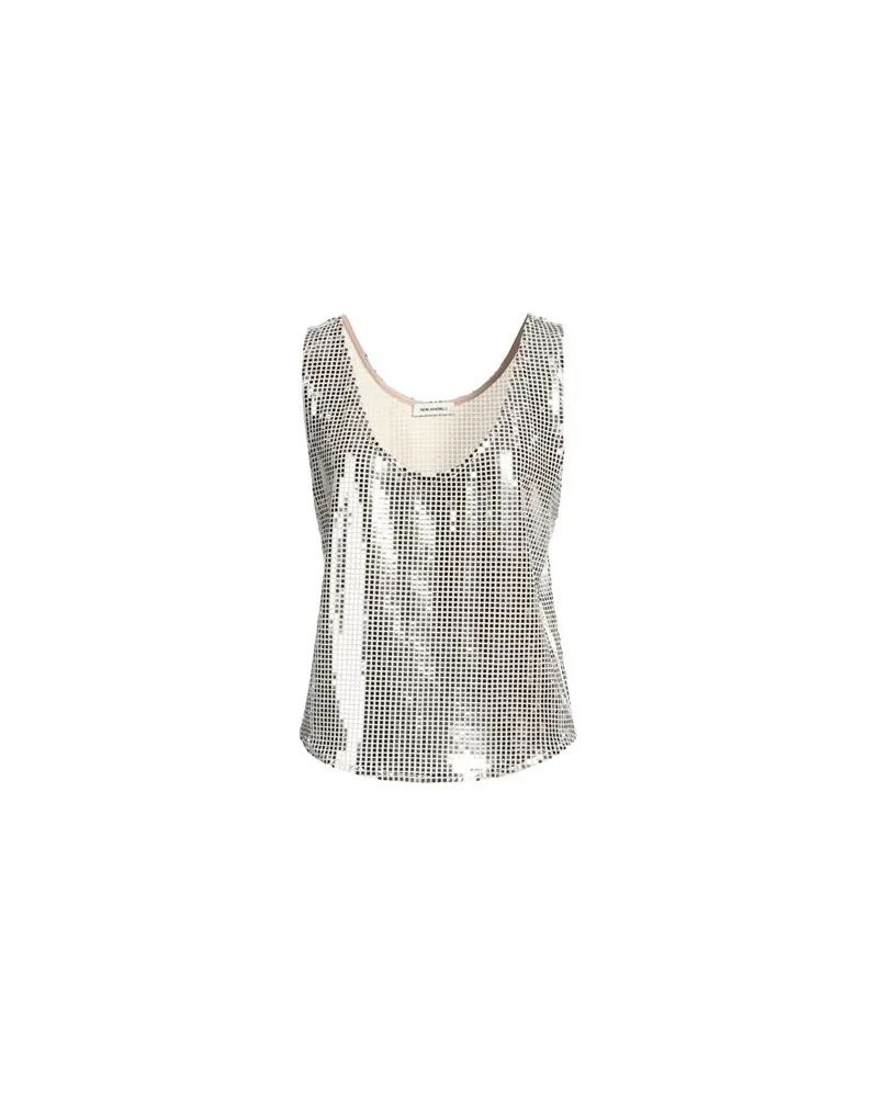 NEW ARRIVALS TOPS - Topsauf YOOX.COM Silber
