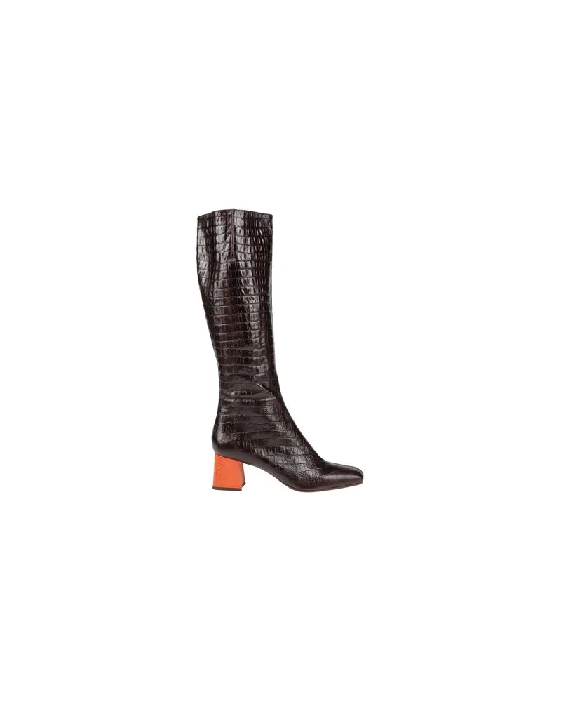 Chie Mihara SCHUHE - Stiefelauf YOOX.COM Dunkelbraun
