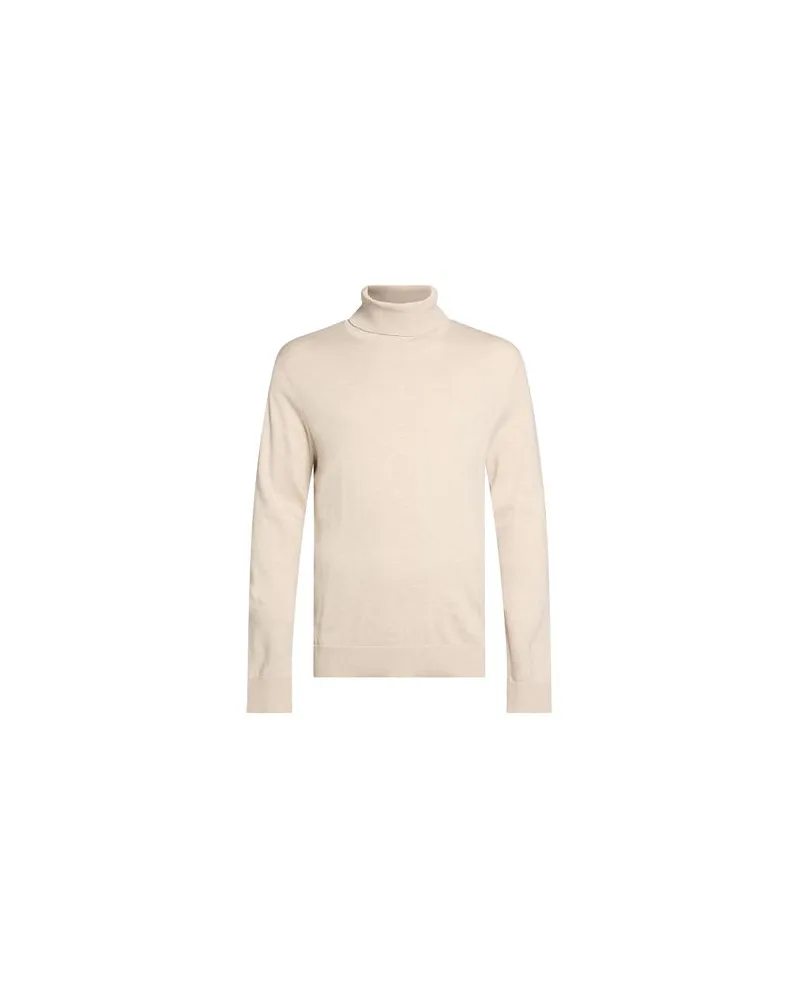 Jack & Jones STRICKWAREN - Rollkragenpulloverauf YOOX.COM Beige