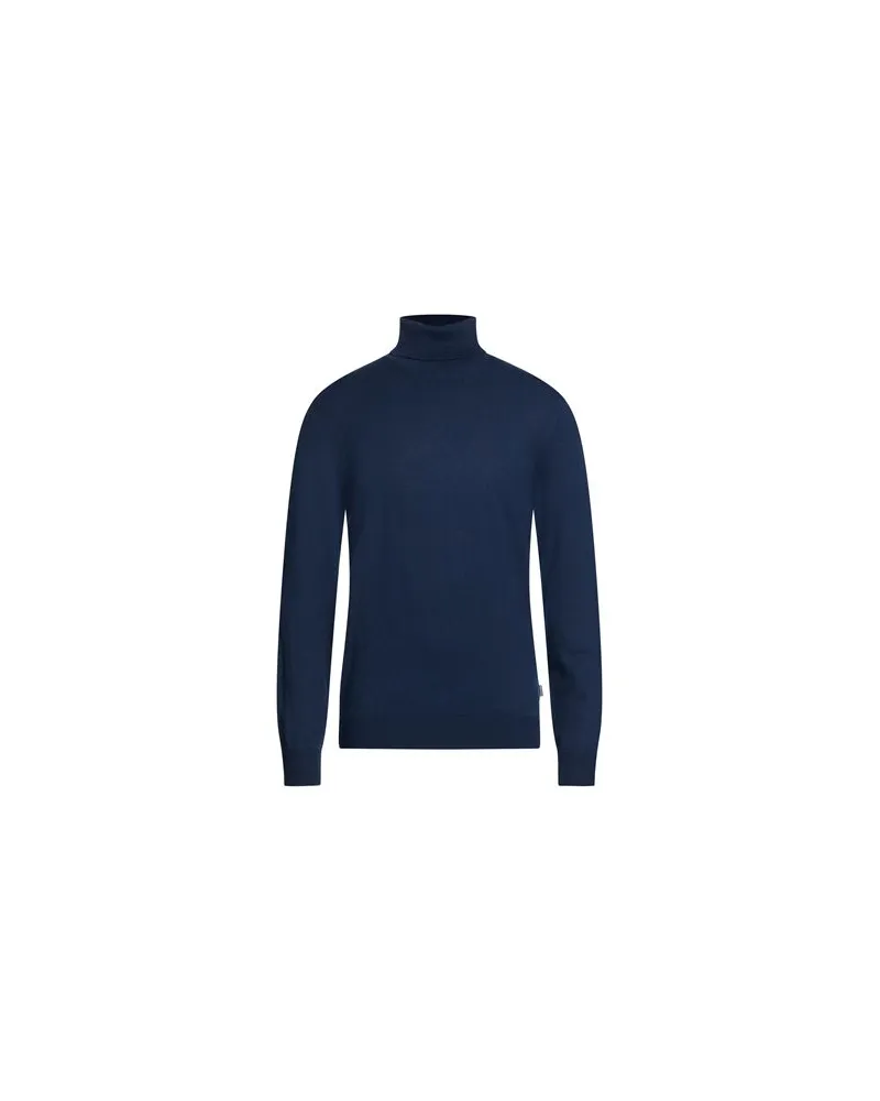 Jack & Jones STRICKWAREN - Rollkragenpulloverauf YOOX.COM Marineblau