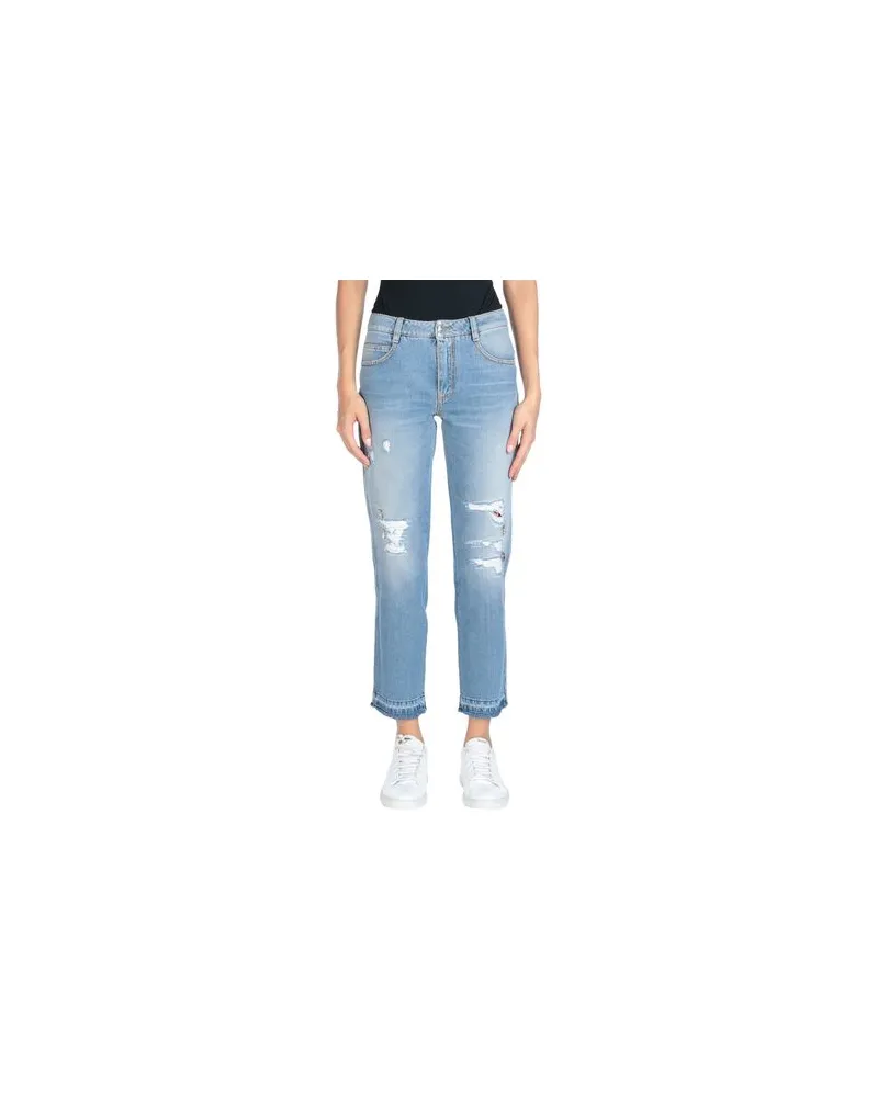Ermanno Scervino HOSEN & RÖCKE - Jeanshosenauf YOOX.COM Blau