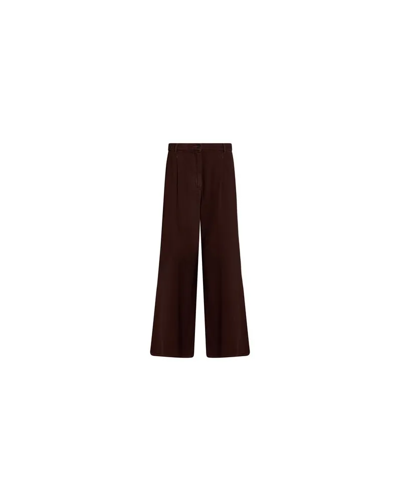 Max Mara HOSEN & RÖCKE - Hosenauf YOOX.COM Schokobraun