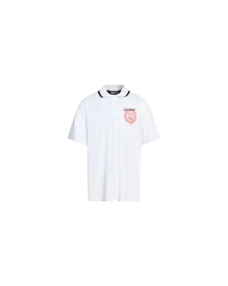 Just Cavalli TOPS - Poloshirtsauf YOOX.COM Weiß
