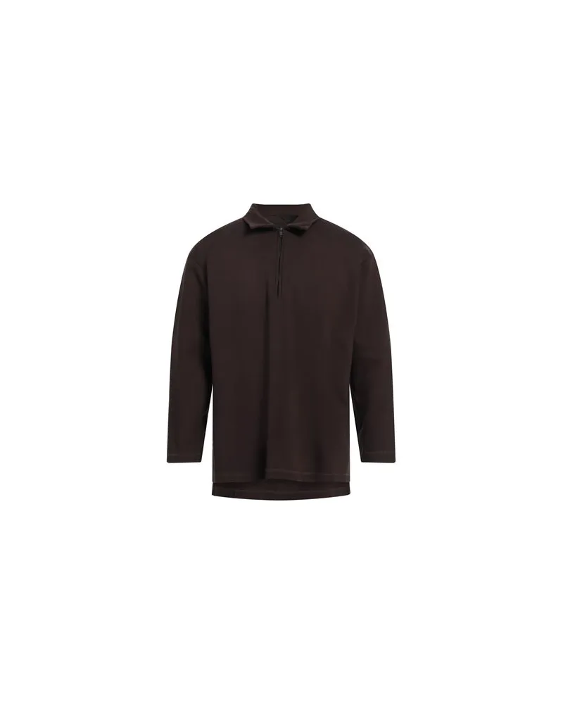 Hevò TOPS - Poloshirtsauf YOOX.COM Dunkelbraun