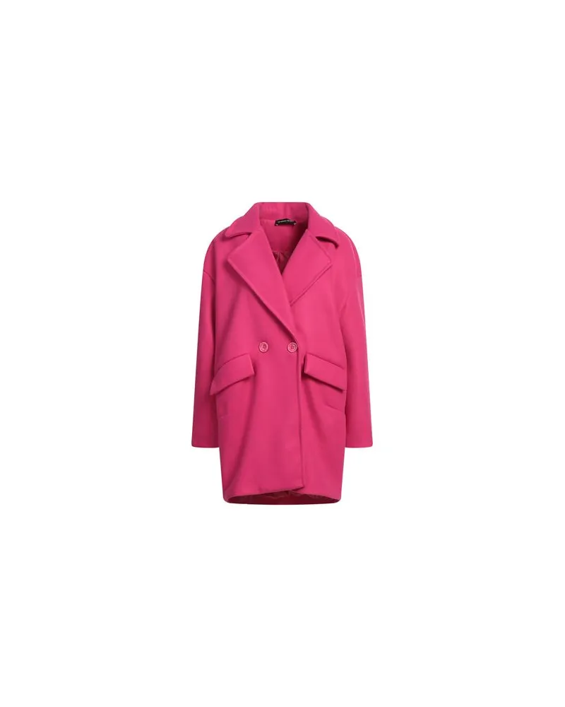 Vanessa Scott JACKEN & MÄNTEL - Mäntelauf YOOX.COM Fuchsia
