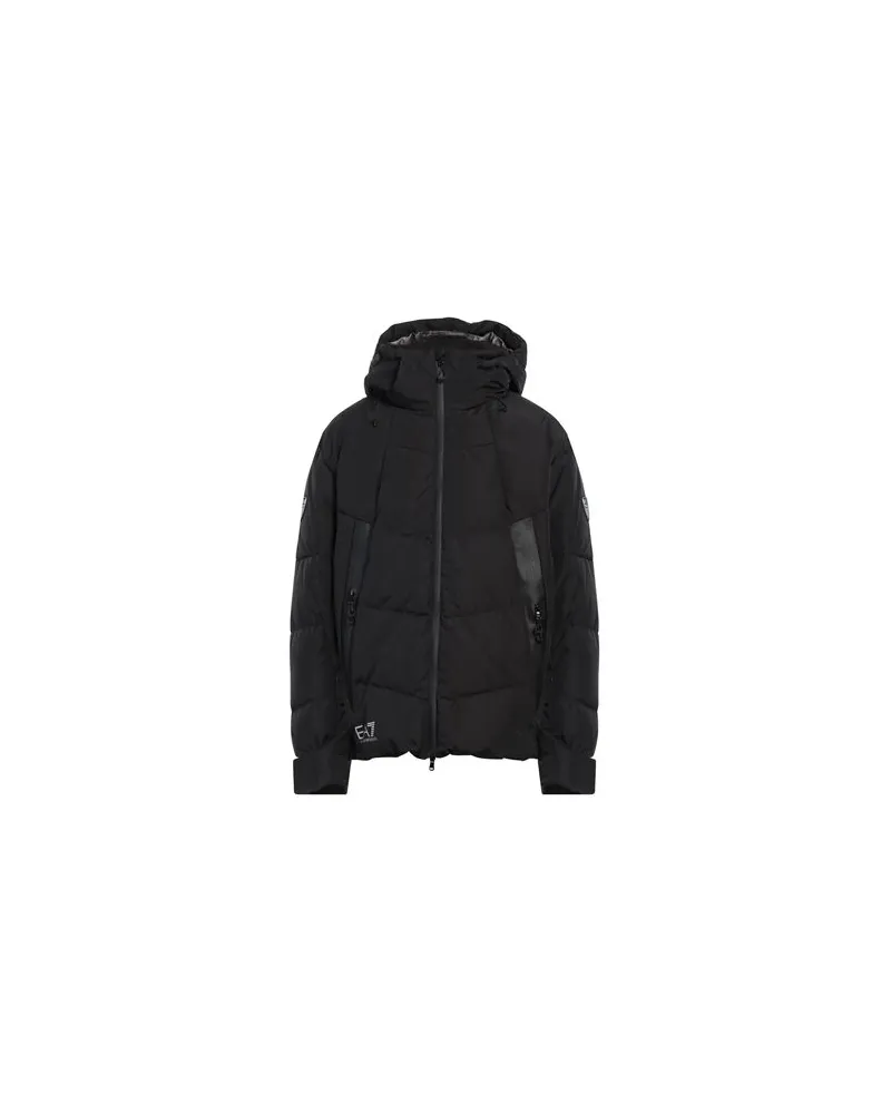 EA7 JACKEN & MÄNTEL - Pufferjacken & Daunenjackenauf YOOX.COM Schwarz