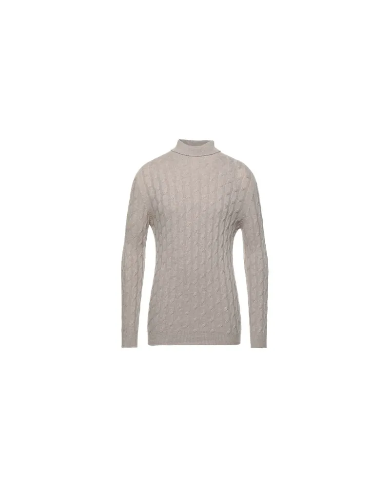 Alpha Studio STRICKWAREN - Rollkragenpulloverauf YOOX.COM Beige