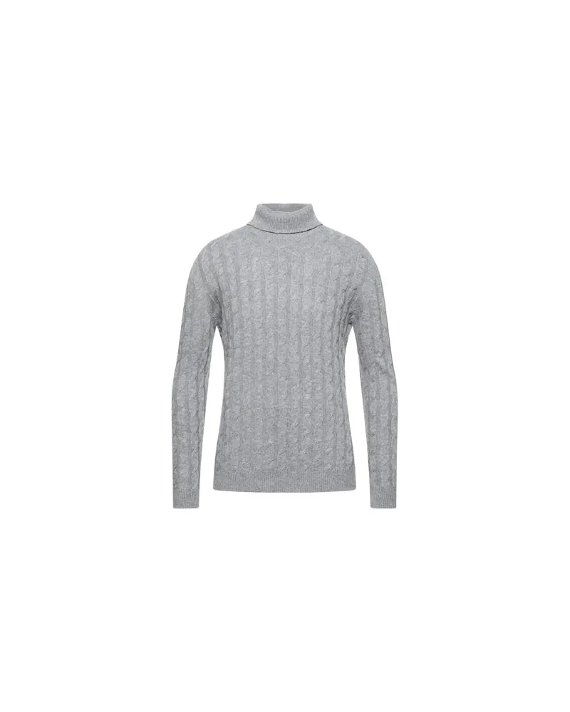 Alpha Studio STRICKWAREN - Rollkragenpulloverauf YOOX.COM Grau