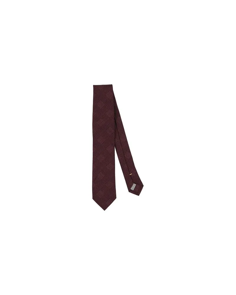 Canali ACCESSOIRES - Krawatten & Fliegenauf YOOX.COM Bordeaux