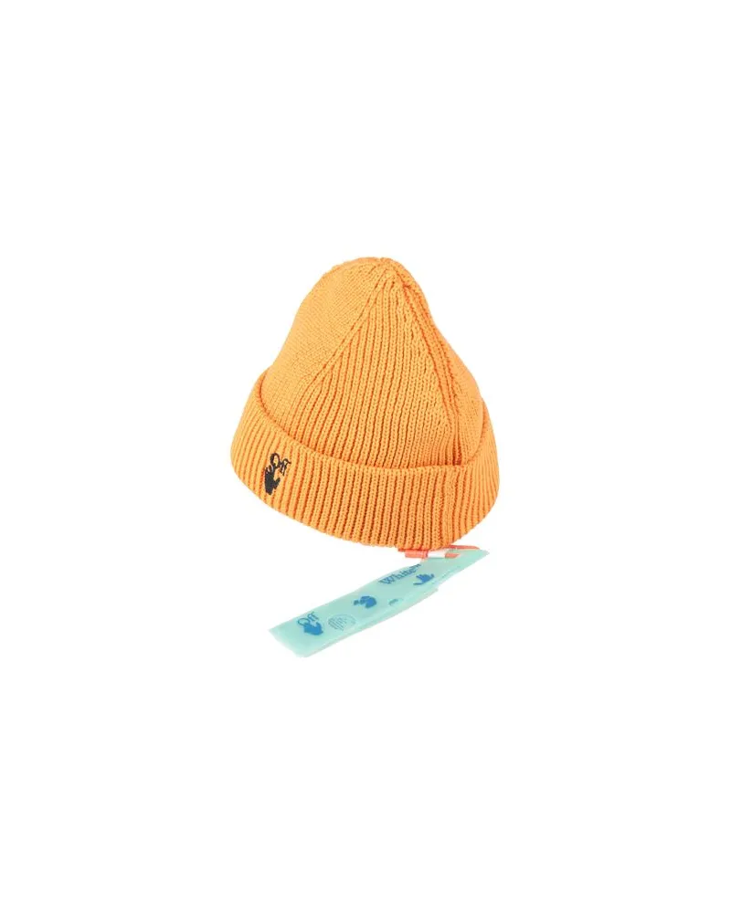 OFF-WHITE ACCESSOIRES - Mützen & Hüteauf YOOX.COM Orange