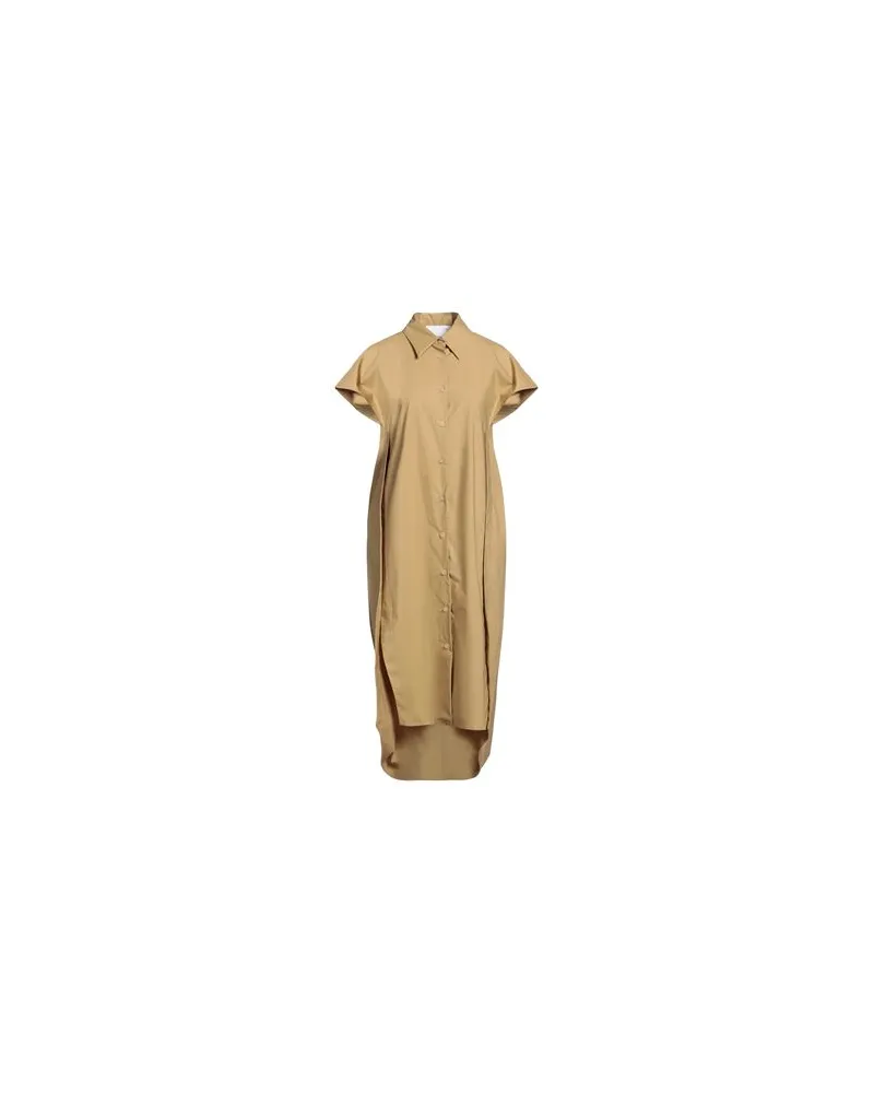 Erika Cavallini KLEIDER - Midi-Kleiderauf YOOX.COM Kamel