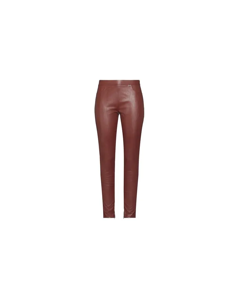 Anna Molinari HOSEN & RÖCKE - Leggingsauf YOOX.COM Braun