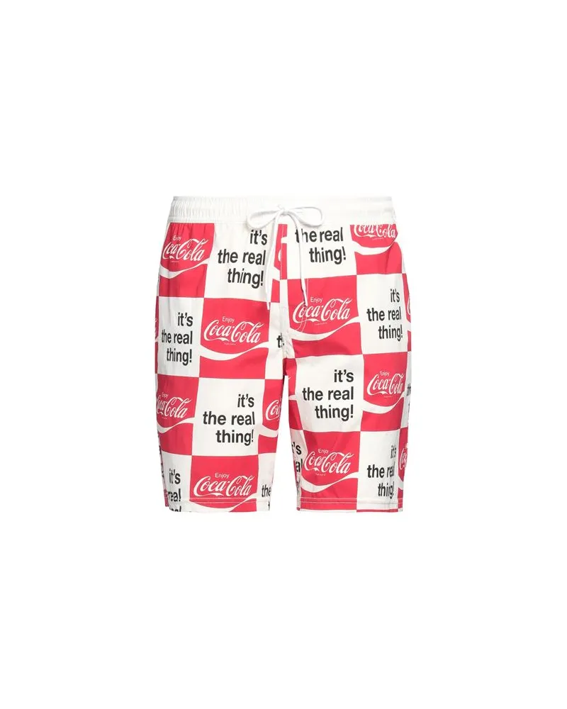 Brixton X COCA COLA - HOSEN & RÖCKE - Shorts & Bermudashortsauf YOOX.COM Weiß