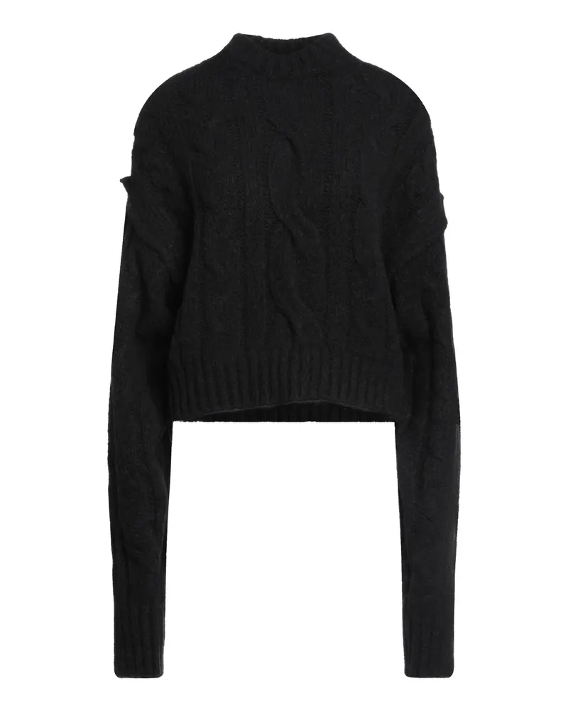 SPORTMAX Rollkragenpullover Schwarz